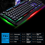 ZGB G700 104 鍵 USB 有線機械手感發光金屬面板懸浮式遊戲鍵盤，附手機支架