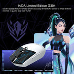 羅技 K/DA G304 LIGHTSPEED 無線遊戲滑鼠