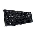 羅技 K120 USB 防潑水有線鍵盤，適用桌上型電腦／筆記型電腦，羅技 K120
