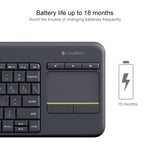 羅技 K400 Plus 2.4GHz 無線觸控鍵盤，無線距離：10米，羅技 K400 Plus