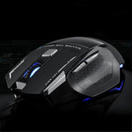 AULA 系列 SoulKiller II 彩色燈光 7D 光學競技 USB 有線遊戲滑鼠，最高解析度 3500 DPI，SoulKiller II(B)