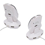 MZ-011 2.4GHz 1600DPI無線可充電光學滑鼠，帶HUB功能，黑色，黑銀色，白色+皇家藍，珍珠白，藍色，銀色