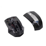 MZ-011 2.4GHz 1600DPI無線可充電光學滑鼠，帶HUB功能，黑色，黑銀色，白色+皇家藍，珍珠白，藍色，銀色