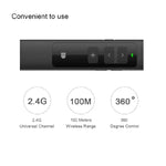 Doosl DSIT013 2.4GHz 可充電 PowerPoint 簡報多功能雷射指示筆，適用 PowerPoint / Keynote / Prezi，遙控距離：100m