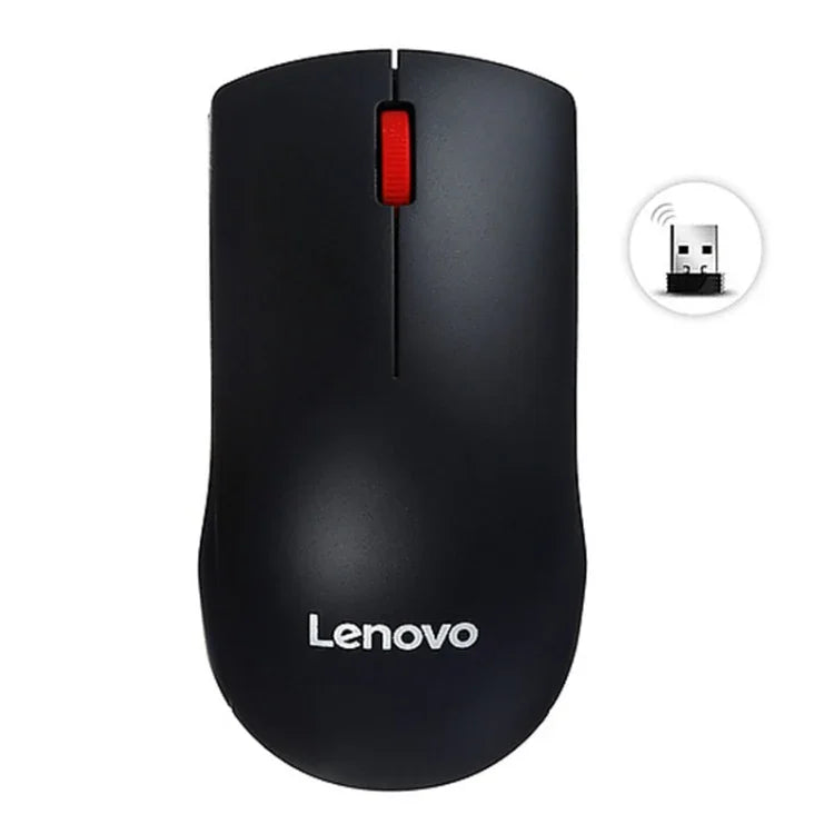Lenovo M120 Pro時尚辦公紅點無線滑鼠，M120 Pro無線滑鼠