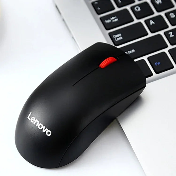 Lenovo M120 Pro時尚辦公紅點無線滑鼠，M120 Pro無線滑鼠