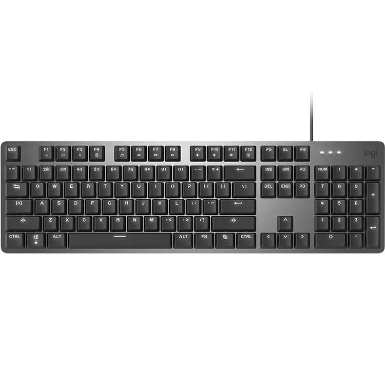 羅技 K845 CHERRY 青軸背光機械有線鍵盤，線長：1.8米，CHERRY 青軸