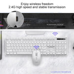 YINDIAO V3 Max 商務辦公靜音無線鍵盤滑鼠組
