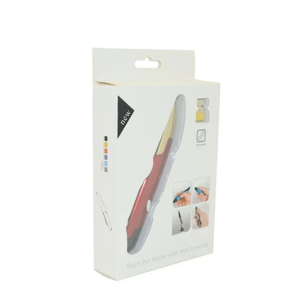 PR-03 2.4G USB 接收器可調 1600 DPI 無線光學筆滑鼠，適用電腦 PC 筆電繪圖教學，PR-03 筆滑鼠（紅色）、PR-03 筆滑鼠（藍色）、PR-03 筆滑鼠（灰色）