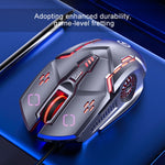 YINDIAO G5 3200DPI 4模式可調 6鍵 RGB 燈光有線遊戲滑鼠，G5 黑色，G5 白色