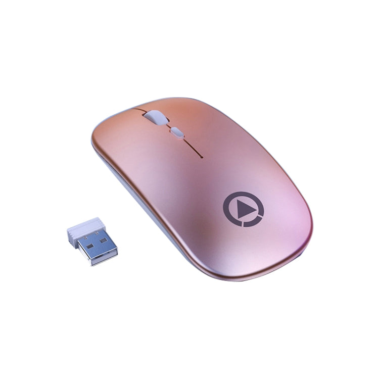 YINDIAO A2 2.4GHz 1600DPI 3模式可調無線靜音滑鼠，電池供電，電池版