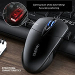YINDIAO G2 1000DPI 3鍵 RGB 燈光有線商務滑鼠