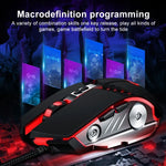 GM20 3200DPI 4模式可調 7鍵 RGB 燈光有線遊戲滑鼠，GM20 黑色，GM20 白色