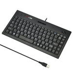 MC Saite MC-9712 有線 88鍵多媒體電腦鍵盤帶軌跡球，適用於 Windows，MC-9712