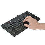 MC Saite MC-9712 有線 88鍵多媒體電腦鍵盤帶軌跡球，適用於 Windows，MC-9712