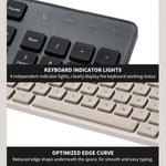 Original Xiaomi 2.4GHz Wireless Keyboard + Mouse Set for Notebook Desktop Laptop, Gen2