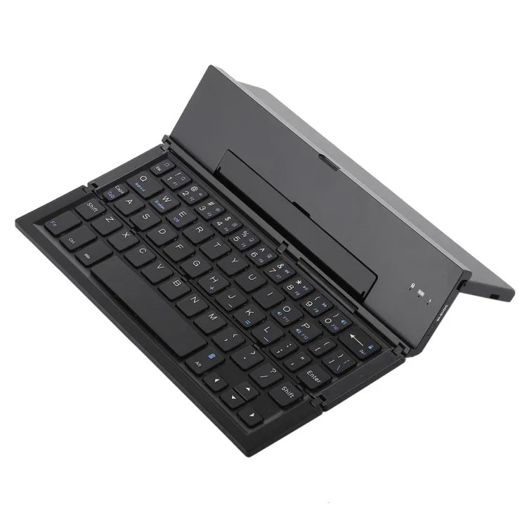 GK608超薄可折疊藍牙V3.0鍵盤，內建支架，支援Android / iOS / Windows系統，GK608（黑色），GK608（灰色），GK608（金色）