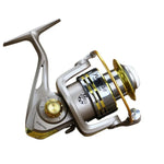 YUMOSHI 全金屬滾珠軸承搖桿手柄輪座釣魚旋轉捲線器，GS1000、GS2000、GS3000、GS4000、GS5000、GS6000、GS7000