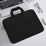 13.3吋便攜透氣手提筆記型電腦保護套，適用於MacBook Air / Pro、Lenovo及其他筆記型電腦，尺寸：34x25.5x2.5公分，13.3吋洋紅色，13.3吋灰色，13.3吋綠色，13.3吋粉紅色，13.3吋黑色