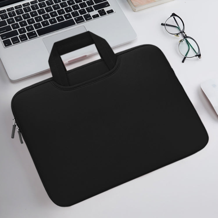 13.3吋便攜透氣手提筆記型電腦保護套，適用於MacBook Air / Pro、Lenovo及其他筆記型電腦，尺寸：34x25.5x2.5公分，13.3吋洋紅色，13.3吋灰色，13.3吋綠色，13.3吋粉紅色，13.3吋黑色