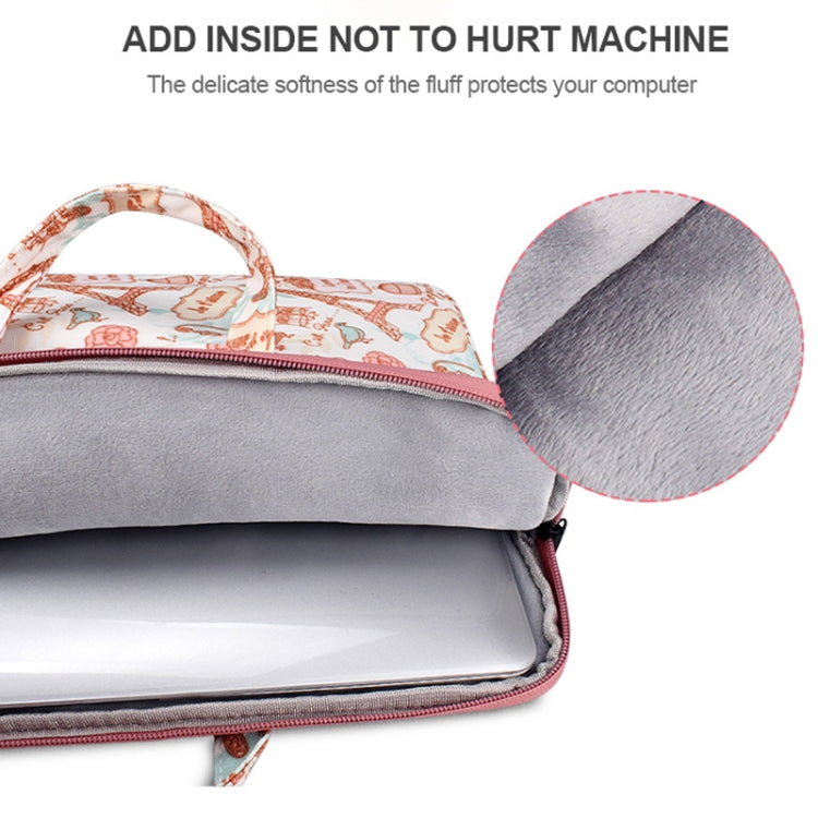 ST01DZ 帆布防水筆記型電腦手提包，適用13.3吋筆電
