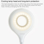 28 顆 LED 柔性鵝頸鏤空環形設計護眼燈 帶夾子及小夜燈功能，TGX-770