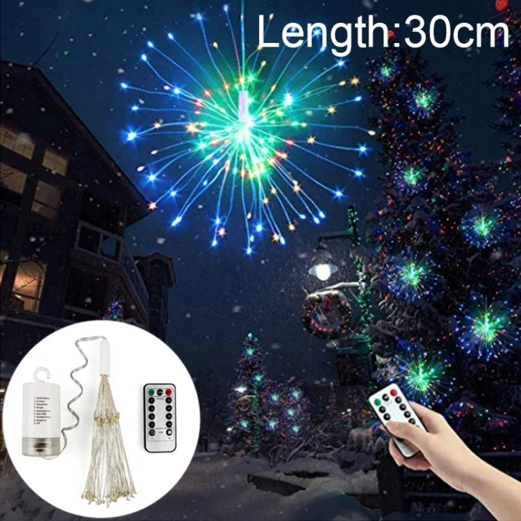 150顆LED電池盒LED裝飾燈，帶遙控器，30厘米彩色燈，30厘米白光燈，30厘米暖白燈