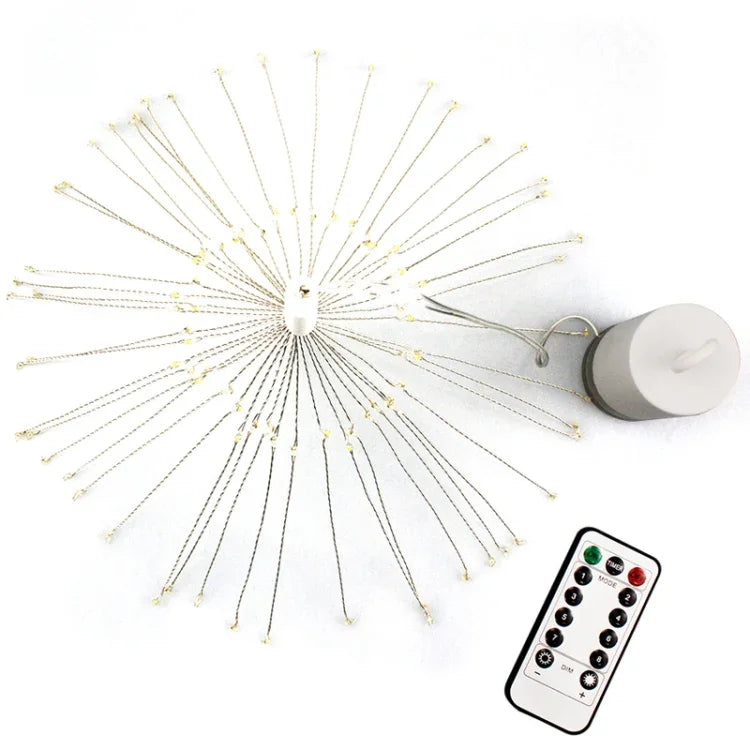 150顆LED電池盒LED裝飾燈，帶遙控器，30厘米彩色燈，30厘米白光燈，30厘米暖白燈