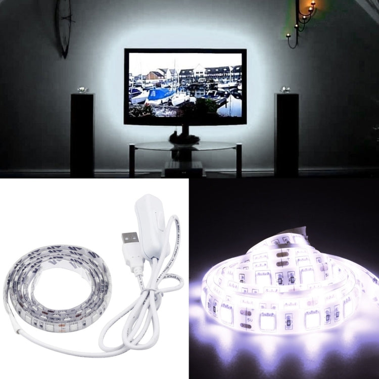 環氧樹脂 IP65 防水 30 LED 5050 SMD 含 1米延長開關線，寬度：10mm