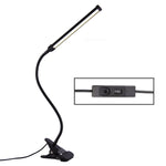 LED桌燈 8W 折疊可調節護眼檯燈 USB插電版，USB插電版(白色)，USB插電版(黑色)