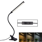 LED桌燈 8W 折疊可調節護眼檯燈 USB插電版，USB插電版(白色)，USB插電版(黑色)