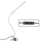 LED桌燈 8W 折疊可調節護眼檯燈 USB插電版，USB插電版(白色)，USB插電版(黑色)