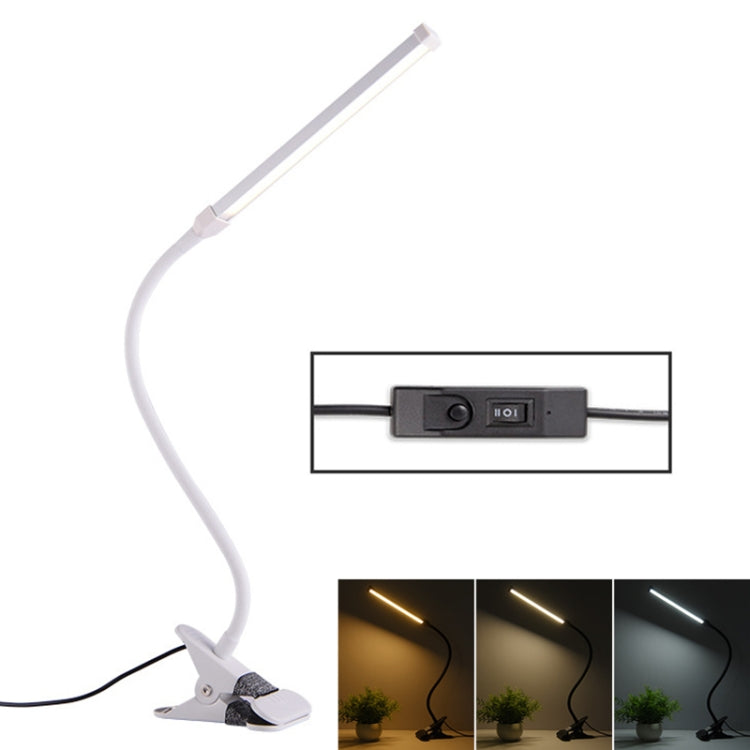 LED桌燈 8W 折疊可調節護眼檯燈 USB插電版，USB插電版(白色)，USB插電版(黑色)