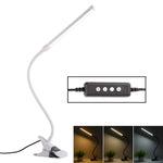 LED 桌燈 8W 折疊可調 USB 充電護眼桌燈，USB 充電版，USB 充電版（黑色），USB 充電版（白色）