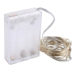 50 顆 LED SMD 0603 3 x AA 電池盒仙女燈裝飾燈，DC 5V，5m 藍光，5m 彩色光，5m 粉紅光，5m 綠光，5m 紫光，5m 紅光，5m 白光，5m 暖白光，5m 黃光