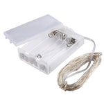 50 顆 LED SMD 0603 3 x AA 電池盒仙女燈裝飾燈，DC 5V，5m 藍光，5m 彩色光，5m 粉紅光，5m 綠光，5m 紫光，5m 紅光，5m 白光，5m 暖白光，5m 黃光