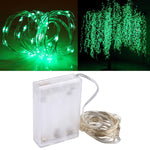 50 顆 LED SMD 0603 3 x AA 電池盒仙女燈裝飾燈，DC 5V，5m 藍光，5m 彩色光，5m 粉紅光，5m 綠光，5m 紫光，5m 紅光，5m 白光，5m 暖白光，5m 黃光