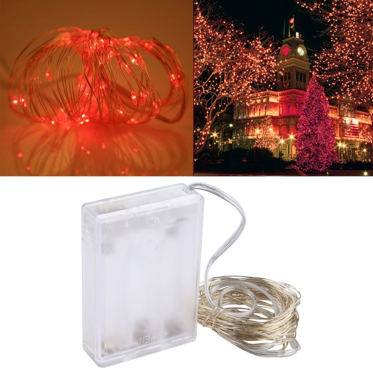 50 顆 LED SMD 0603 3 x AA 電池盒仙女燈裝飾燈，DC 5V，5m 藍光，5m 彩色光，5m 粉紅光，5m 綠光，5m 紫光，5m 紅光，5m 白光，5m 暖白光，5m 黃光