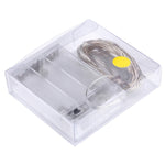 50 顆 LED SMD 0603 3 x AA 電池盒仙女燈裝飾燈，DC 5V，5m 藍光，5m 彩色光，5m 粉紅光，5m 綠光，5m 紫光，5m 紅光，5m 白光，5m 暖白光，5m 黃光