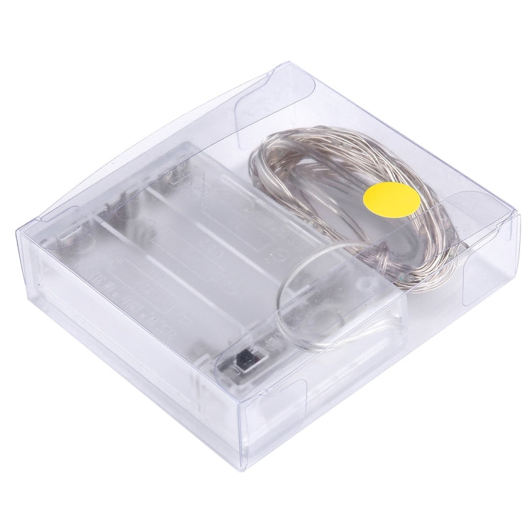 50 顆 LED SMD 0603 3 x AA 電池盒仙女燈裝飾燈，DC 5V，5m 藍光，5m 彩色光，5m 粉紅光，5m 綠光，5m 紫光，5m 紅光，5m 白光，5m 暖白光，5m 黃光