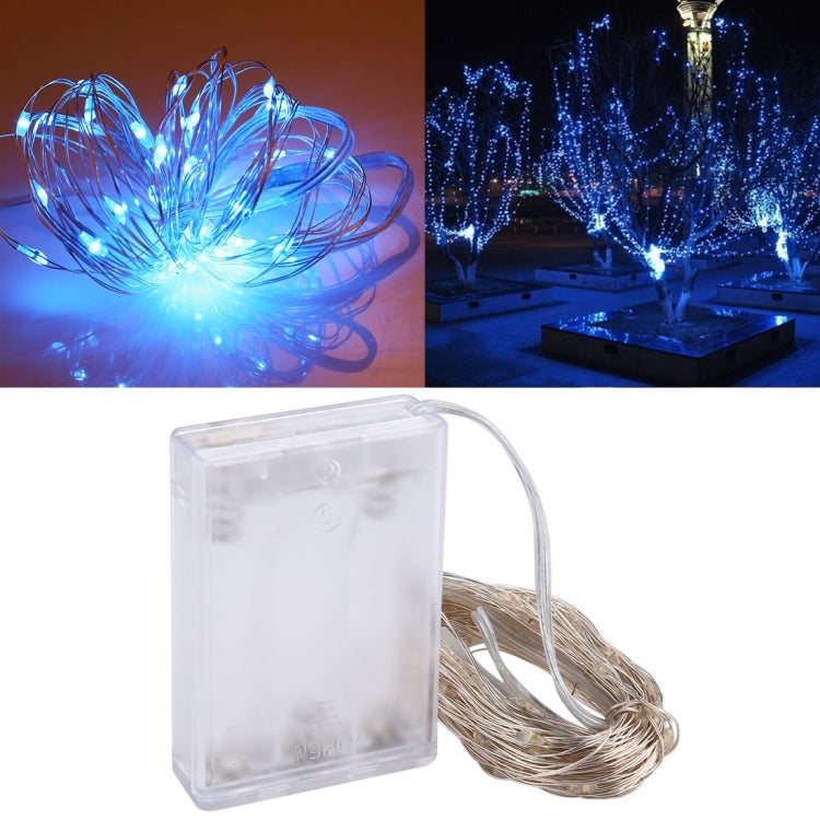 100顆LED SMD 0603 x AA電池盒仙女燈裝飾燈，直流5V，10米紅光，10米白光，10米暖白光，10米黃光，10米藍光，10米彩色光，10米粉紅光，10米綠光，10米紫光