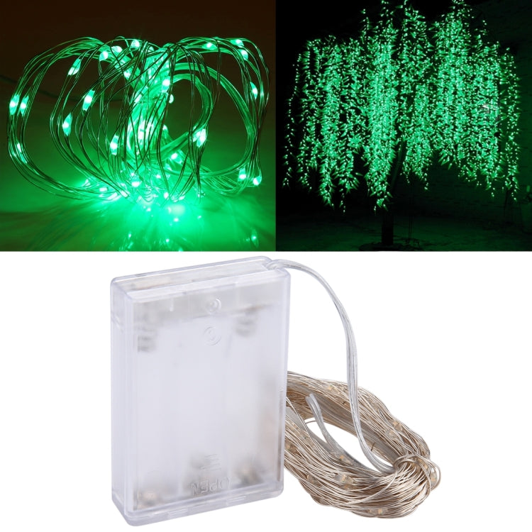 100顆LED SMD 0603 x AA電池盒仙女燈裝飾燈，直流5V，10米紅光，10米白光，10米暖白光，10米黃光，10米藍光，10米彩色光，10米粉紅光，10米綠光，10米紫光