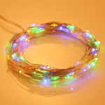 100顆LED SMD 0603仙女燈裝飾燈，10米彩色光，10米白光，10米暖白光