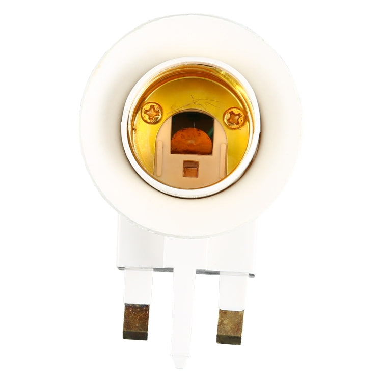 E27 Socket Type Light Holder Base Lamp Holder Converter with Switch, UK Plug, UK Plug