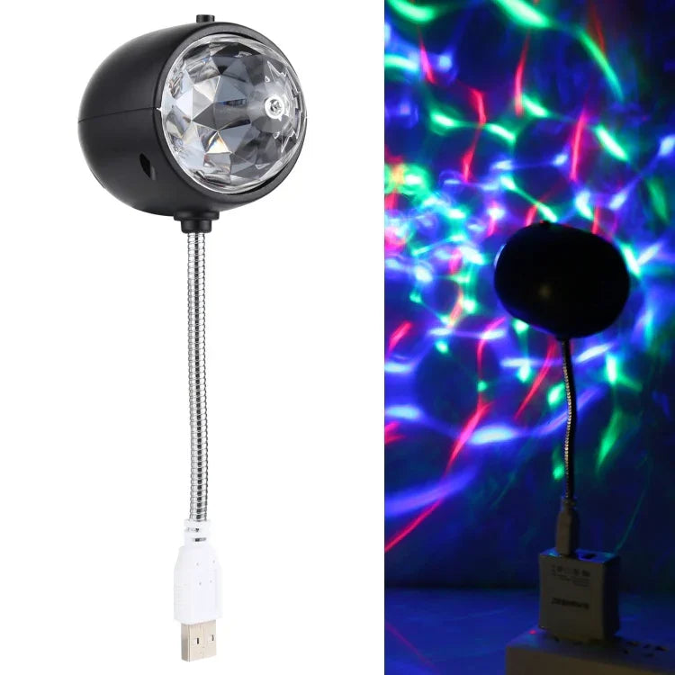 4W 5V USB LED雷射星光投影燈