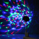 4W 5V USB LED雷射星光投影燈