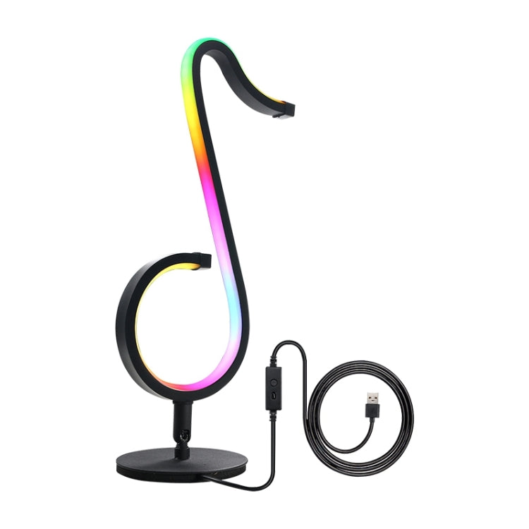 家用 RGB 幻彩音符燈桌燈