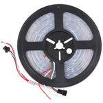 WS2812B RGB燈 5050 SMD LED防水燈繩，30顆LED/米，直流12V，長度：5米，燈繩30顆LED/米