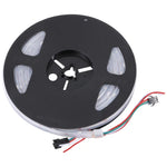 WS2812B RGB燈 5050 SMD LED防水燈繩，30顆LED/米，直流12V，長度：5米，燈繩30顆LED/米