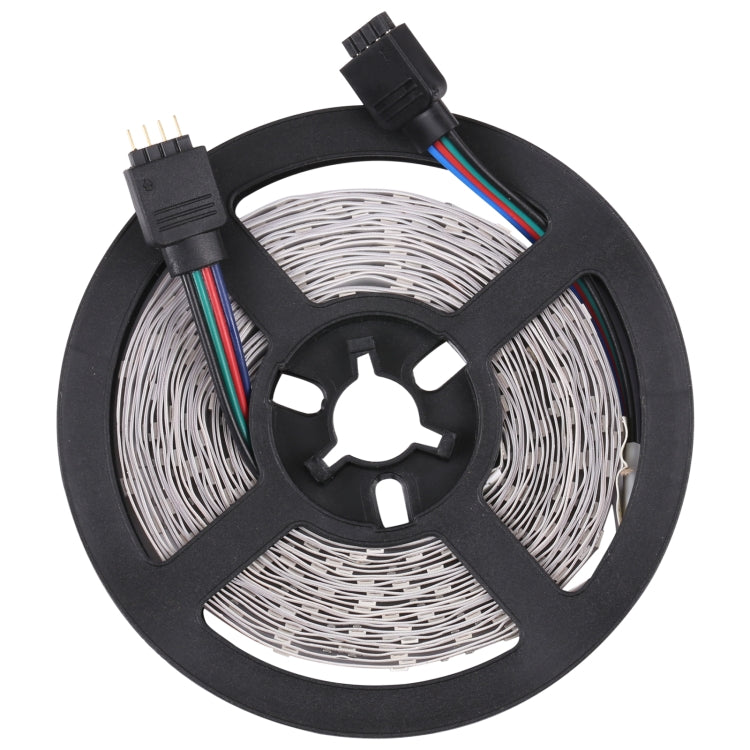 智能藍牙APP控制裸板2835 SMD RGB LED燈繩，60顆LED/米，長度：5米，12V 2A 100-240V，2835 SMD RGB LED，5米，藍牙APP